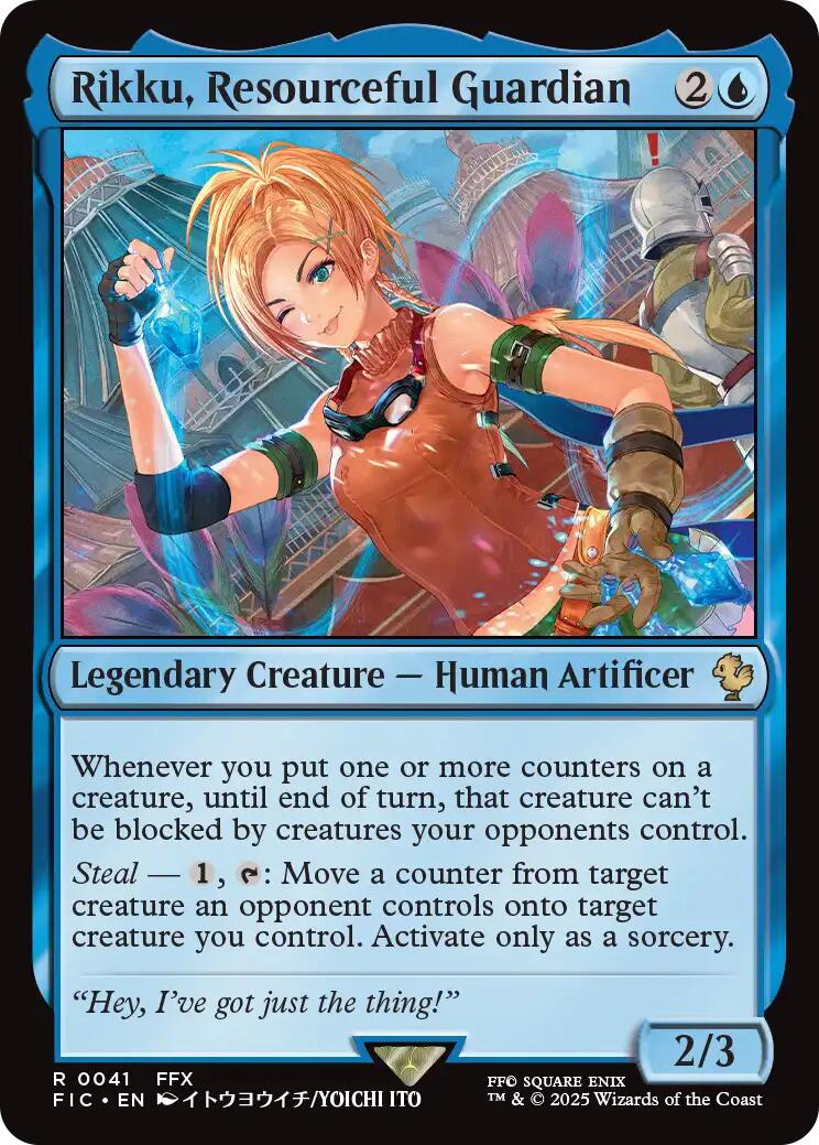 Rikku, Resourceful Guardian (Surge Foil) [FINAL FANTASY Commander] | I Want That Stuff Brandon