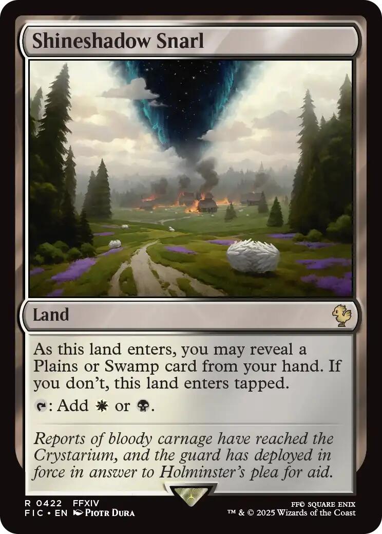 Shineshadow Snarl (Surge Foil) [FINAL FANTASY Commander] | I Want That Stuff Brandon