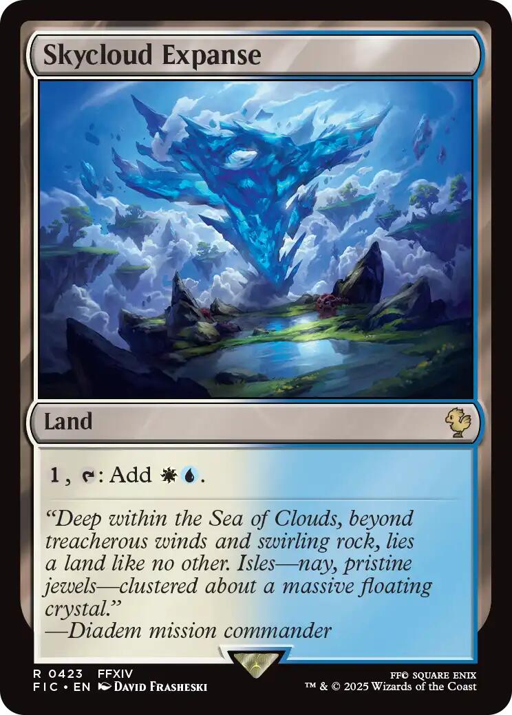 Skycloud Expanse (Surge Foil) [FINAL FANTASY Commander] | I Want That Stuff Brandon