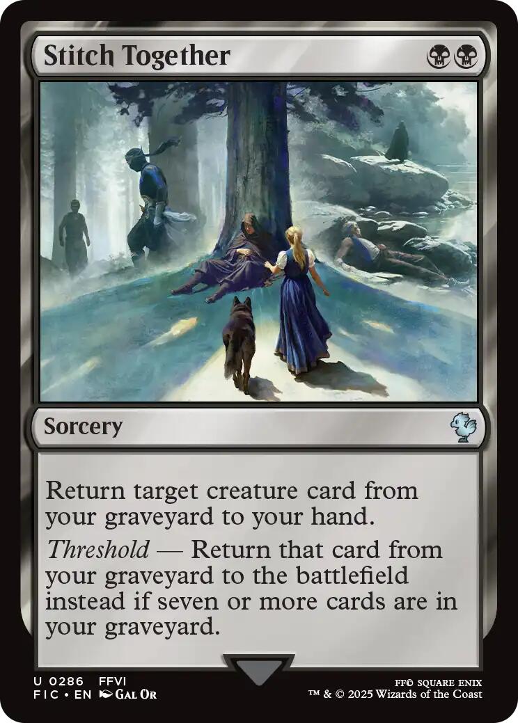 Stitch Together (Surge Foil) [FINAL FANTASY Commander] | I Want That Stuff Brandon