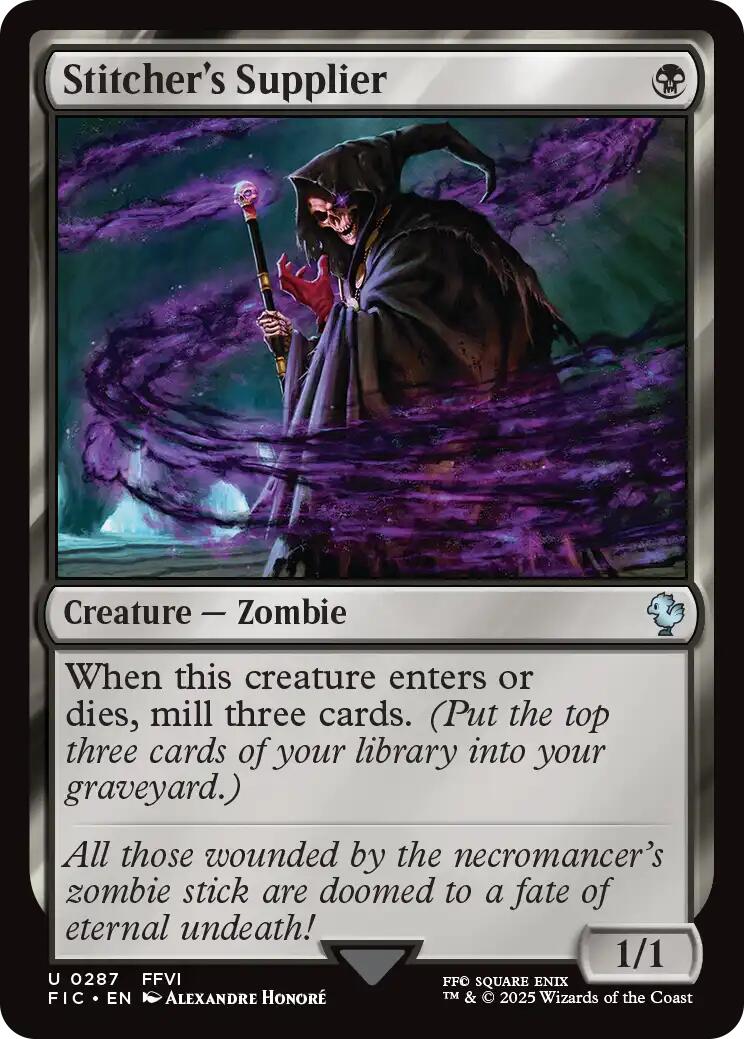 Stitcher's Supplier (Surge Foil) [FINAL FANTASY Commander] | I Want That Stuff Brandon