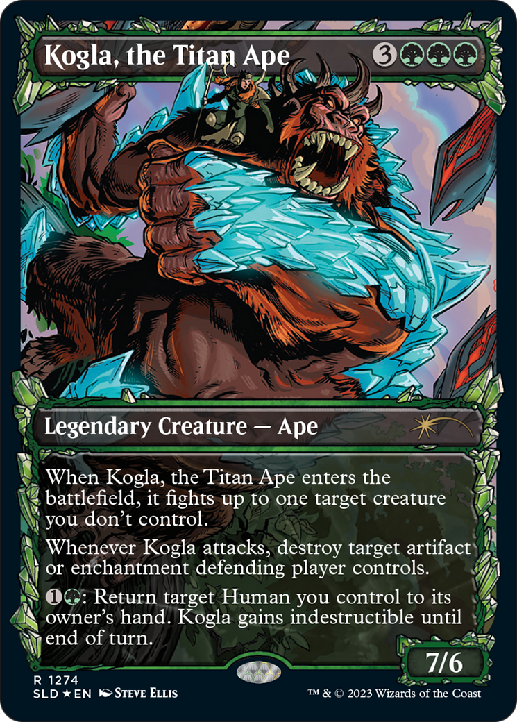 Kogla, the Titan Ape (Halo Foil) [Secret Lair Drop Series] | I Want That Stuff Brandon