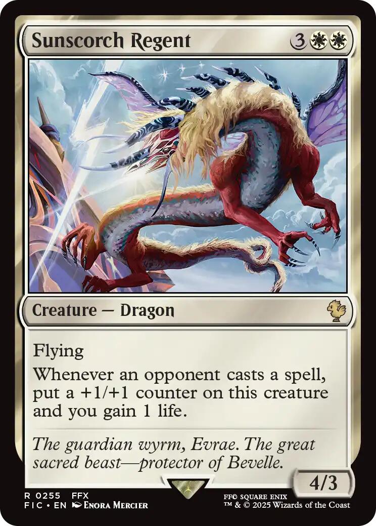 Sunscorch Regent (Surge Foil) [FINAL FANTASY Commander] | I Want That Stuff Brandon