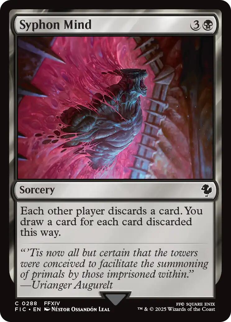 Syphon Mind (Surge Foil) [FINAL FANTASY Commander] | I Want That Stuff Brandon