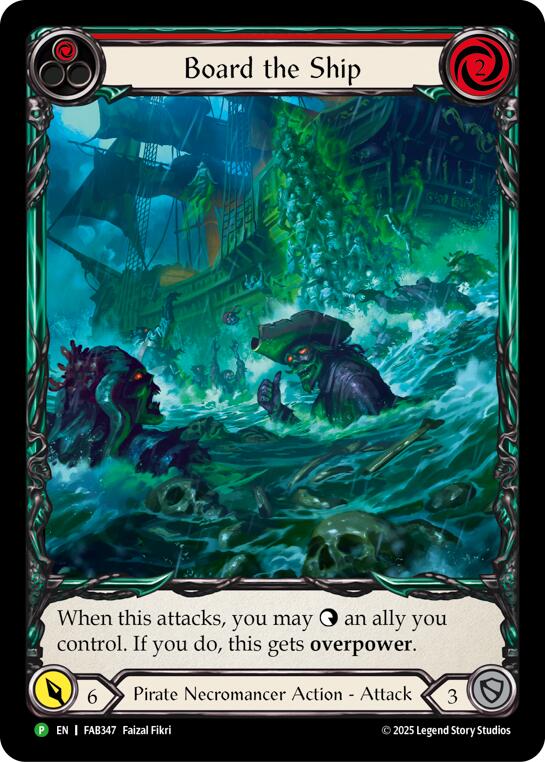 Board the Ship [FAB347] (Promo)  Rainbow Foil | I Want That Stuff Brandon
