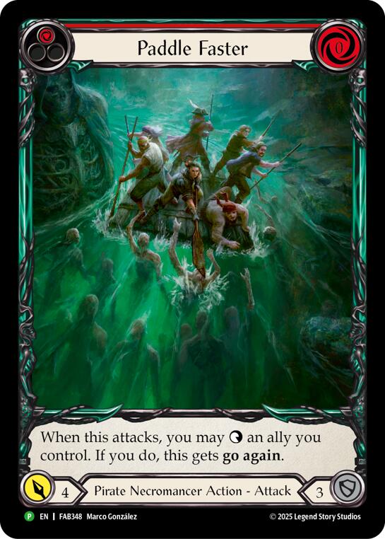 Paddle Faster [FAB348] (Promo)  Rainbow Foil | I Want That Stuff Brandon