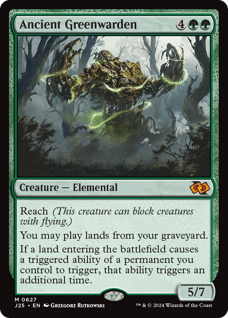 Ancient Greenwarden [Foundations Jumpstart] | I Want That Stuff Brandon