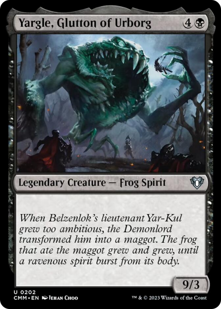 Yargle, Glutton of Urborg [Commander Masters] | I Want That Stuff Brandon