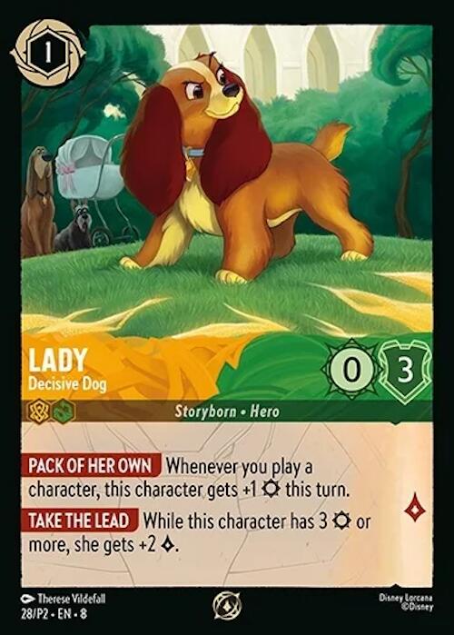 Lady - Decisive Dog (28/P2) [Promo Cards] | I Want That Stuff Brandon