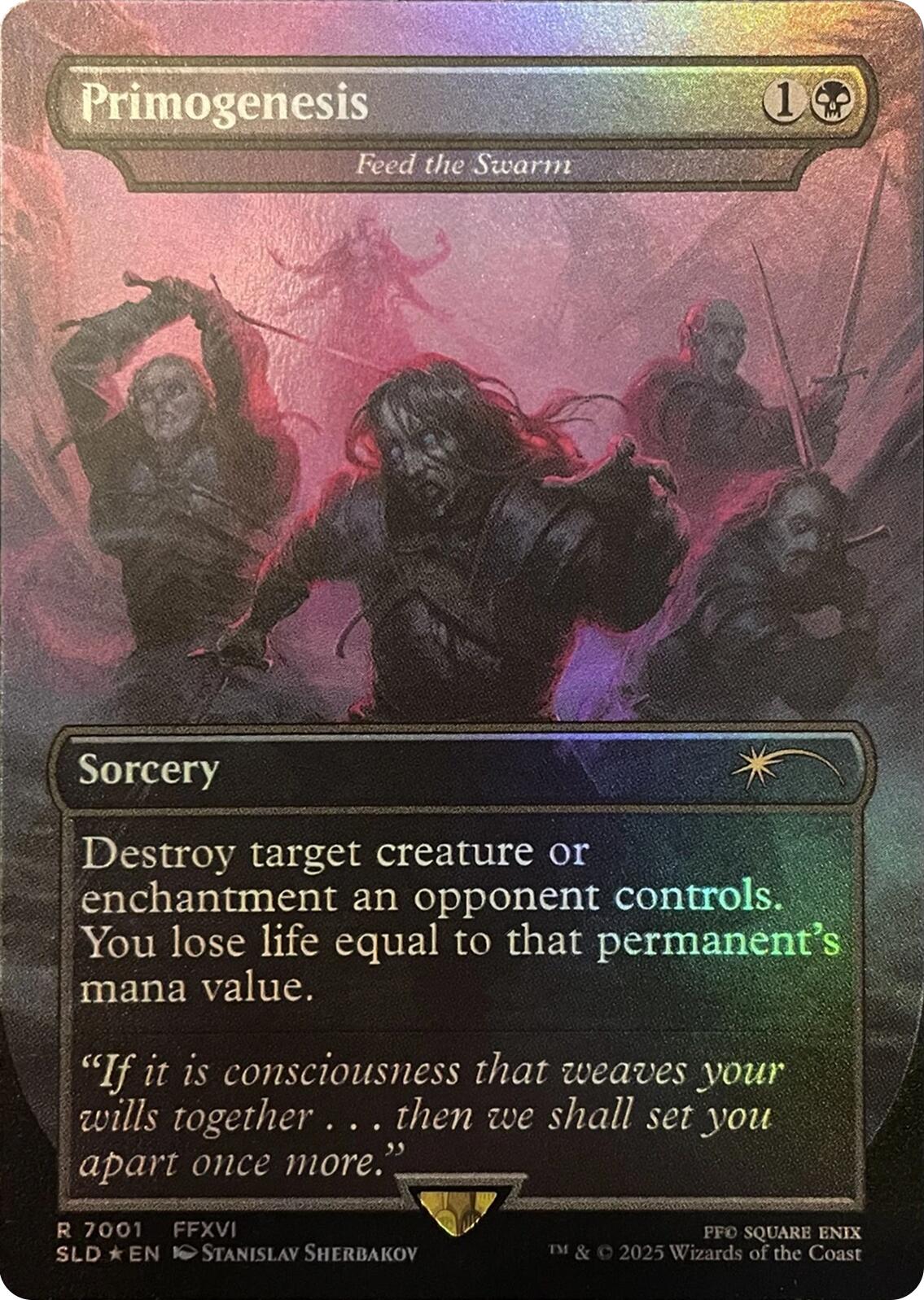 Primogenesis - Feed the Swarm (Rainbow Foil) [Secret Lair Drop Series] | I Want That Stuff Brandon