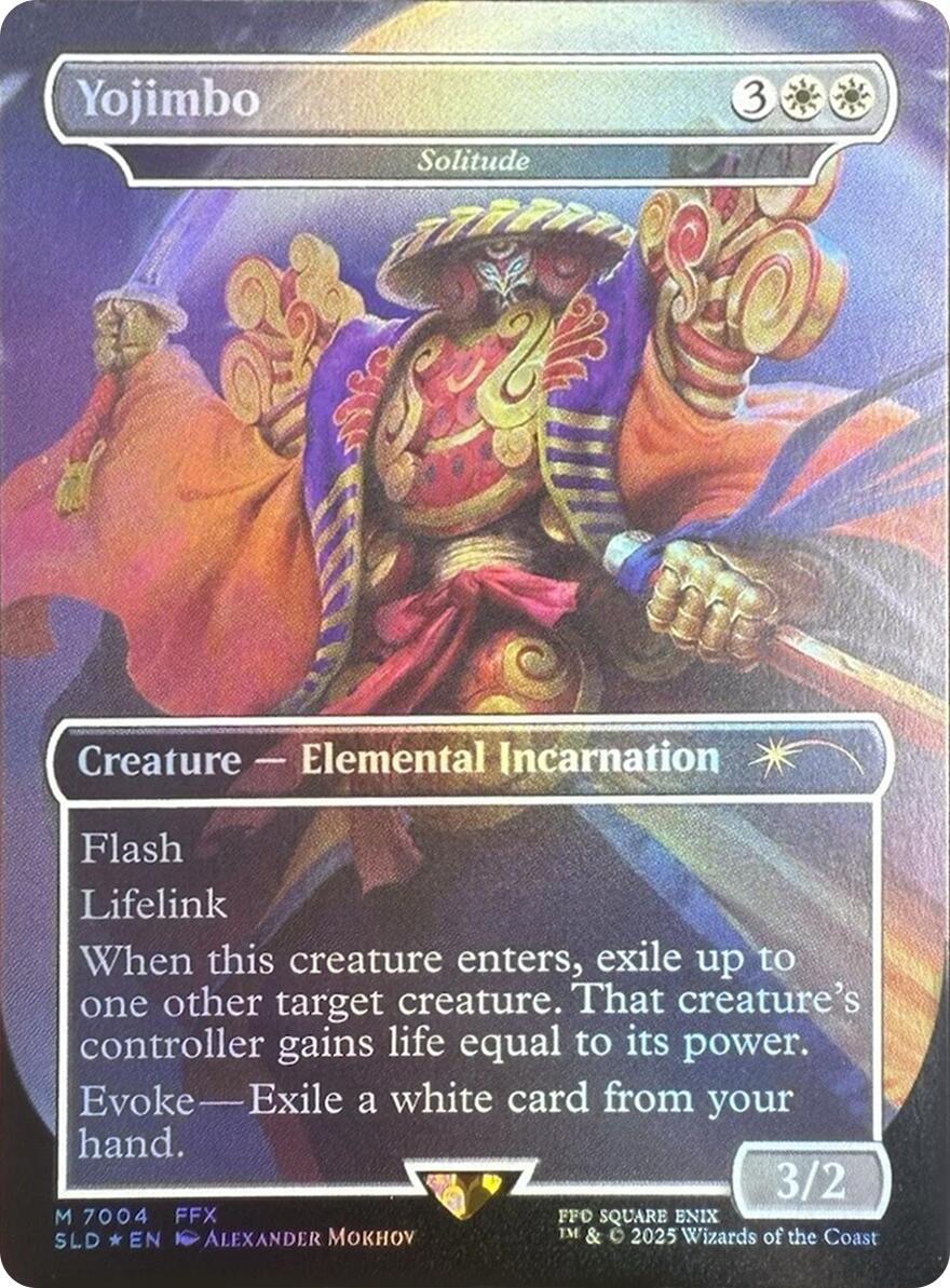 Yojimbo - Solitude (Rainbow Foil) [Secret Lair Drop Series] | I Want That Stuff Brandon