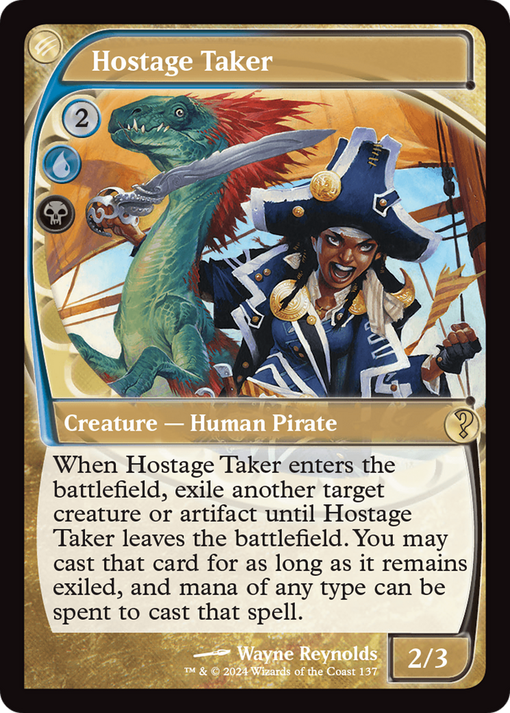 Hostage Taker (Future Sight) [Mystery Booster 2] | I Want That Stuff Brandon