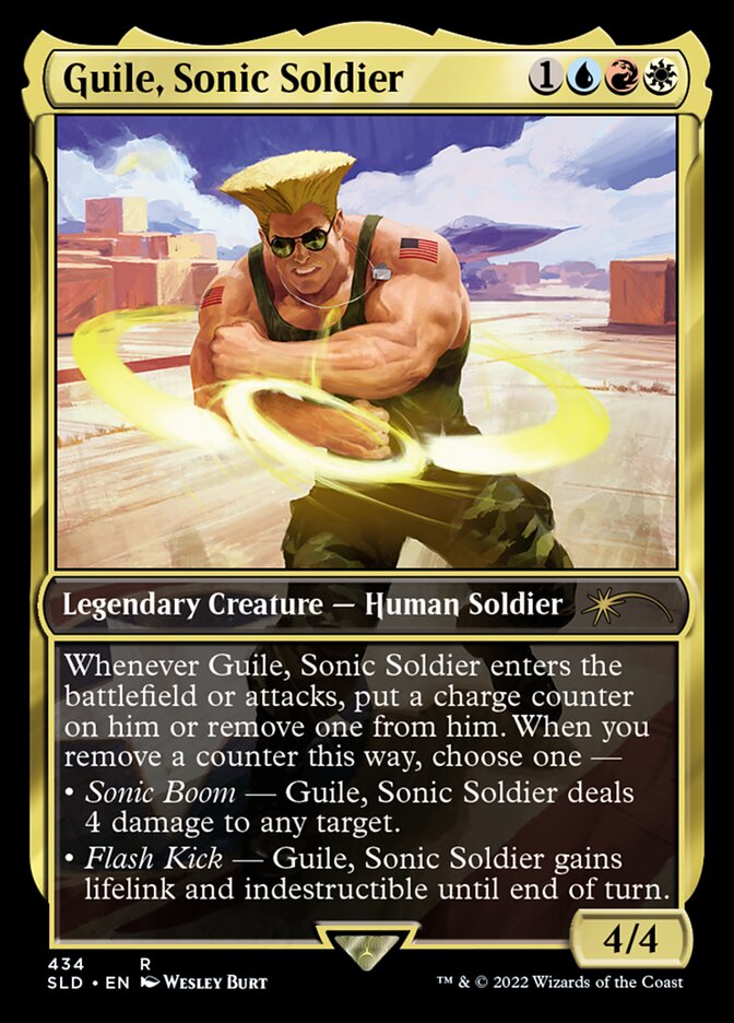 Guile, Sonic Soldier [Secret Lair Drop Series] | I Want That Stuff Brandon