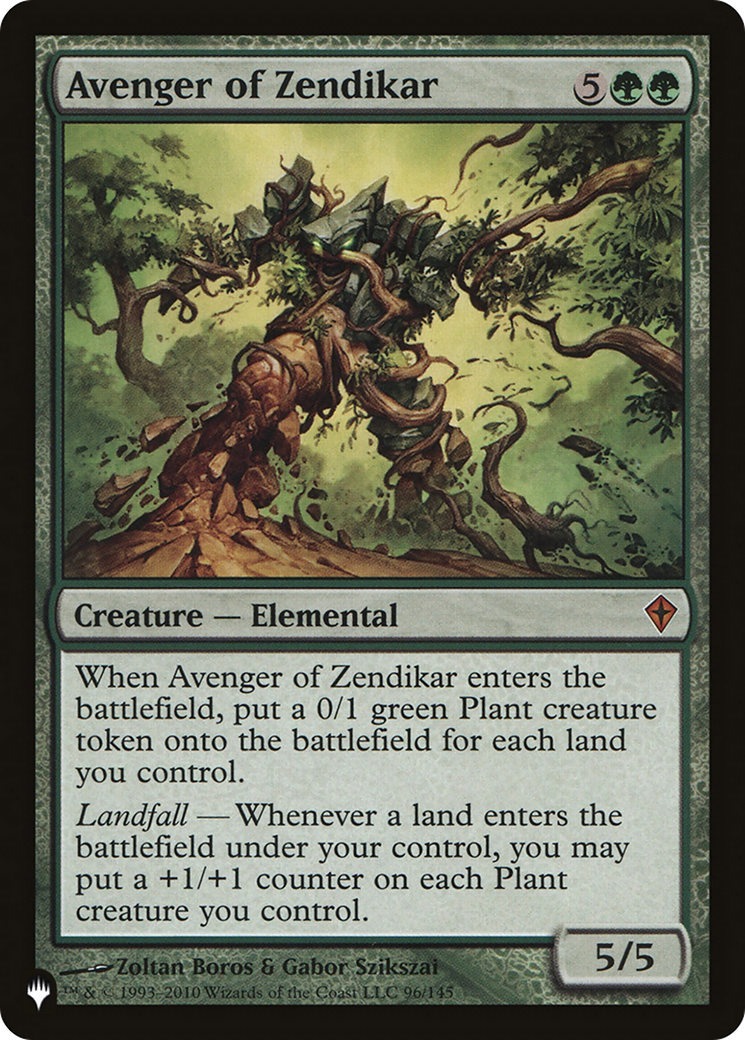 Avenger of Zendikar [The List] | I Want That Stuff Brandon