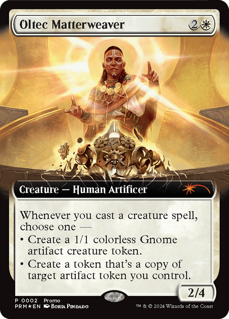 Oltec Matterweaver (Extended Art) [Wizards Play Network 2024] | I Want That Stuff Brandon