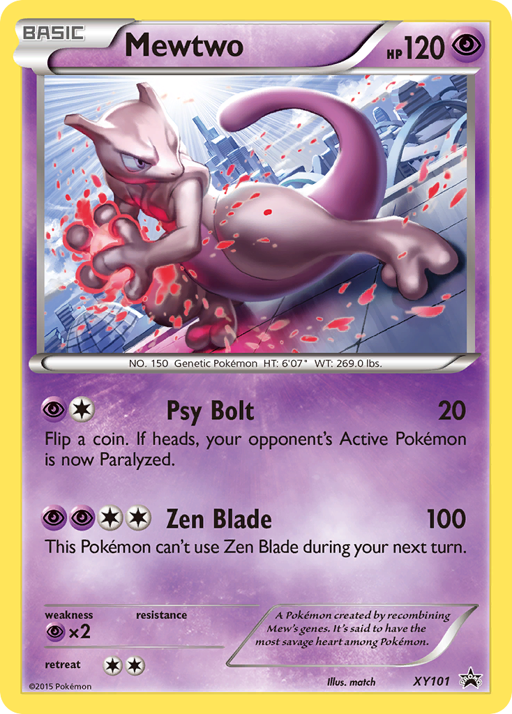 Mewtwo (XY101) [XY: Black Star Promos] | I Want That Stuff Brandon