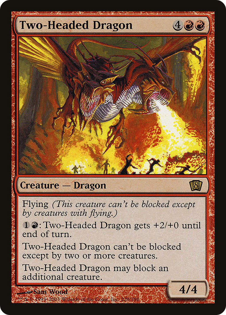 Two-Headed Dragon (E3 2003) [Oversize Cards] | I Want That Stuff Brandon