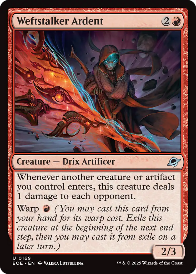 Weftstalker Ardent [Edge of Eternities] | I Want That Stuff Brandon