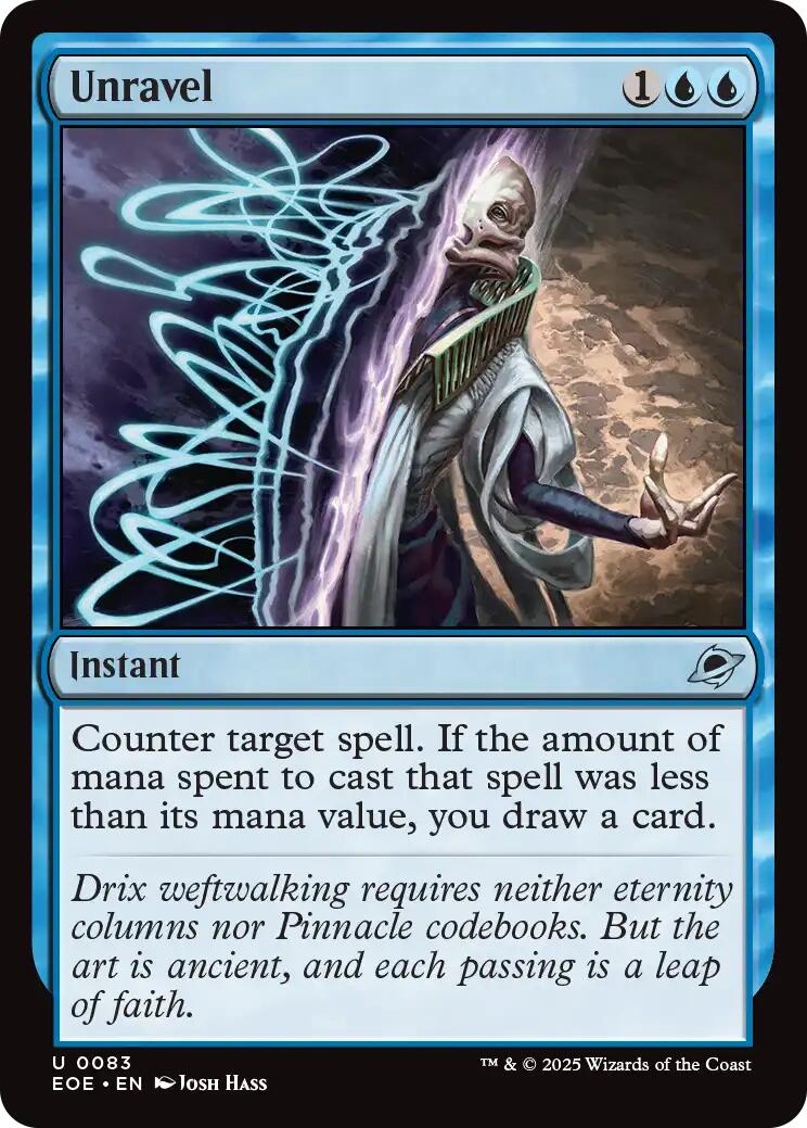 Unravel [Edge of Eternities] | I Want That Stuff Brandon