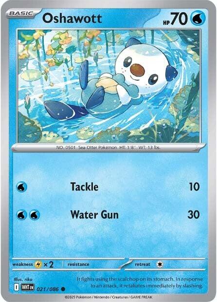 Oshawott (021/086) [Scarlet & Violet: White Flare] | I Want That Stuff Brandon
