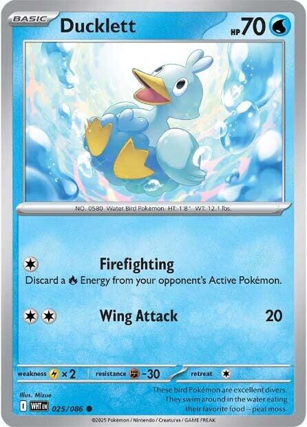 Ducklett (025/086) [Scarlet & Violet: White Flare] | I Want That Stuff Brandon