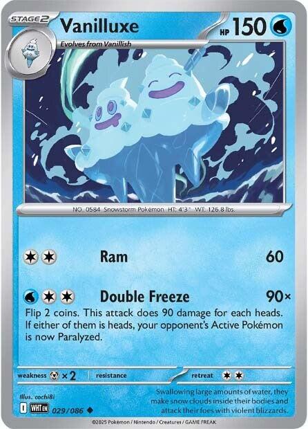 Vanilluxe (029/086) [Scarlet & Violet: White Flare] | I Want That Stuff Brandon