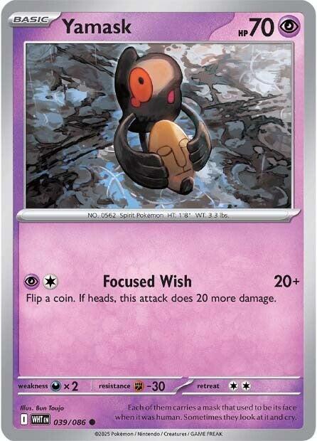 Yamask (039/086) [Scarlet & Violet: White Flare] | I Want That Stuff Brandon