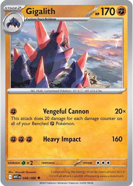 Gigalith (048/086) [Scarlet & Violet: White Flare] | I Want That Stuff Brandon