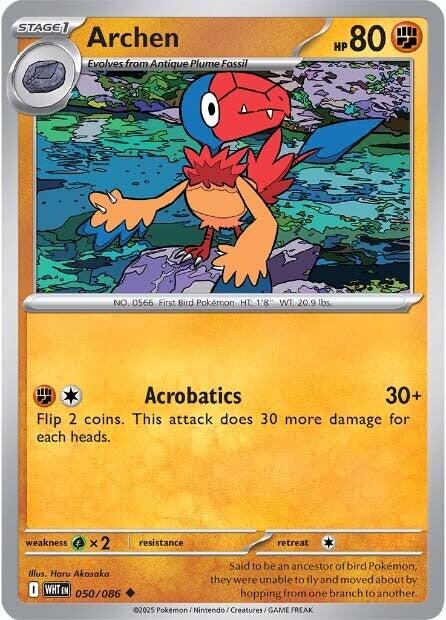 Archen (050/086) [Scarlet & Violet: White Flare] | I Want That Stuff Brandon