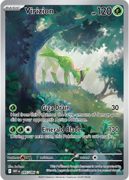 Virizion (095/086) [Scarlet & Violet: White Flare] | I Want That Stuff Brandon