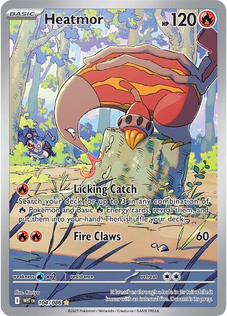 Heatmor (104/086) [Scarlet & Violet: White Flare] | I Want That Stuff Brandon
