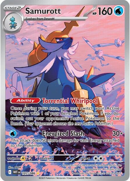 Samurott (107/086) [Scarlet & Violet: White Flare] | I Want That Stuff Brandon