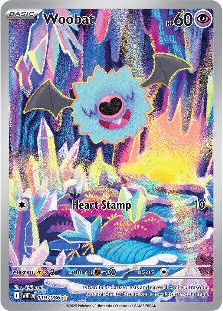 Woobat (119/086) [Scarlet & Violet: White Flare] | I Want That Stuff Brandon