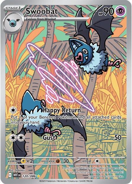 Swoobat (120/086) [Scarlet & Violet: White Flare] | I Want That Stuff Brandon