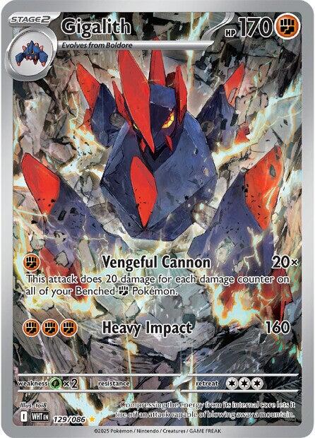 Gigalith (129/086) [Scarlet & Violet: White Flare] | I Want That Stuff Brandon