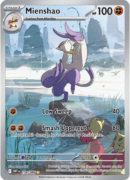 Mienshao (134/086) [Scarlet & Violet: White Flare] | I Want That Stuff Brandon