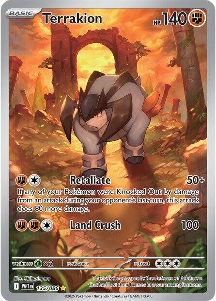 Terrakion (135/086) [Scarlet & Violet: White Flare] | I Want That Stuff Brandon