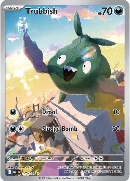 Trubbish (140/086) [Scarlet & Violet: White Flare] | I Want That Stuff Brandon