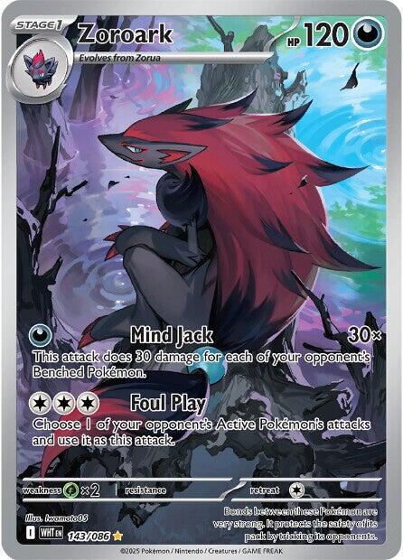 Zoroark (143/086) [Scarlet & Violet: White Flare] | I Want That Stuff Brandon