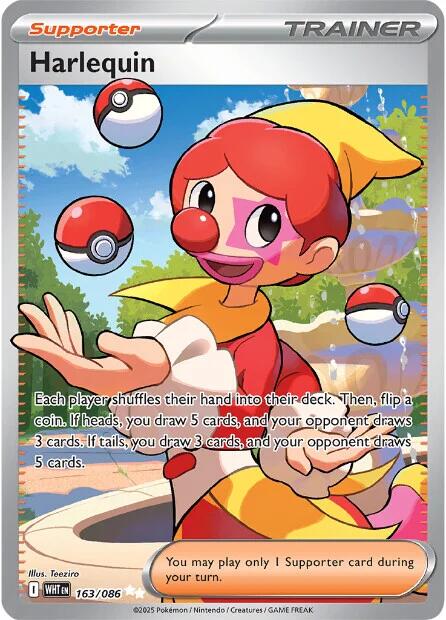 Harlequin (163/086) [Scarlet & Violet: White Flare] | I Want That Stuff Brandon