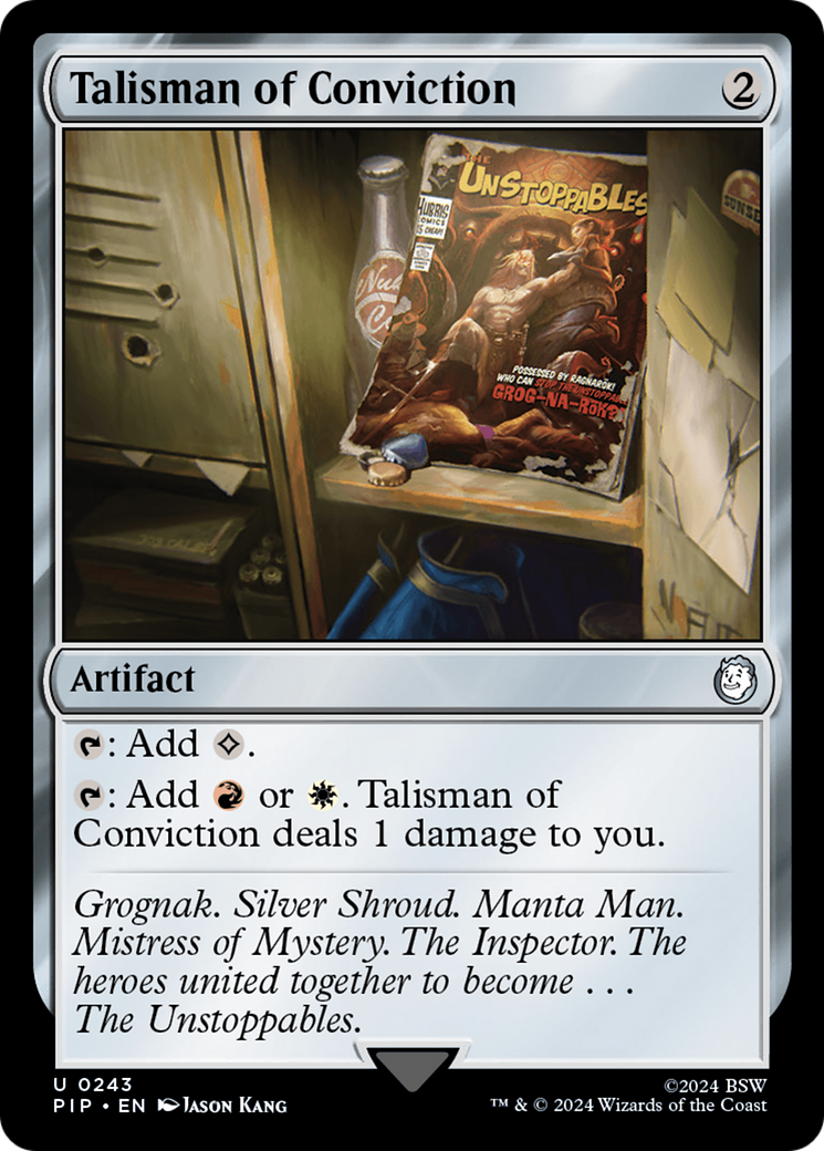 Talisman of Conviction [Fallout] | I Want That Stuff Brandon