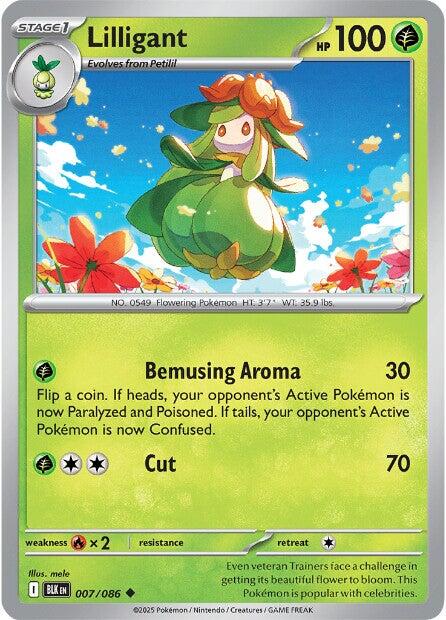Lilligant (007/086) [Scarlet & Violet: Black Bolt] | I Want That Stuff Brandon