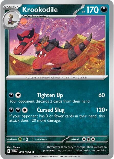 Krookodile (059/086) [Scarlet & Violet: Black Bolt] | I Want That Stuff Brandon