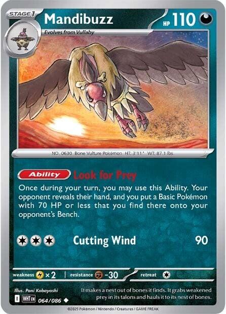 Mandibuzz (064/086) [Scarlet & Violet: White Flare] | I Want That Stuff Brandon