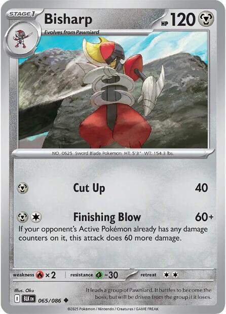 Bisharp (065/086) [Scarlet & Violet: Black Bolt] | I Want That Stuff Brandon