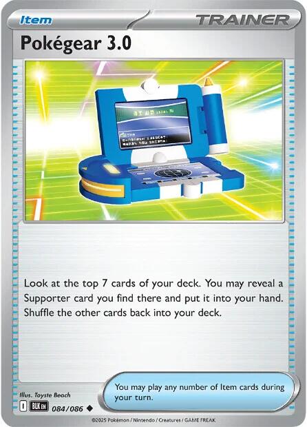 Pokegear 3.0 (084/086) [Scarlet & Violet: Black Bolt] | I Want That Stuff Brandon