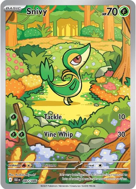 Snivy (087/086) [Scarlet & Violet: Black Bolt] | I Want That Stuff Brandon