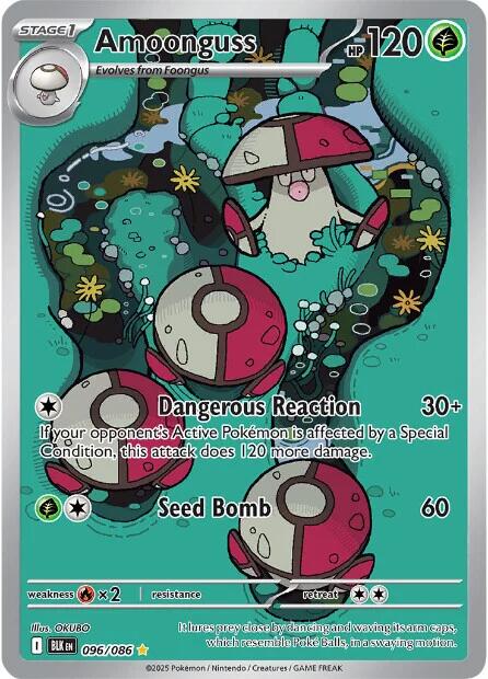 Amoonguss (096/086) [Scarlet & Violet: Black Bolt] | I Want That Stuff Brandon
