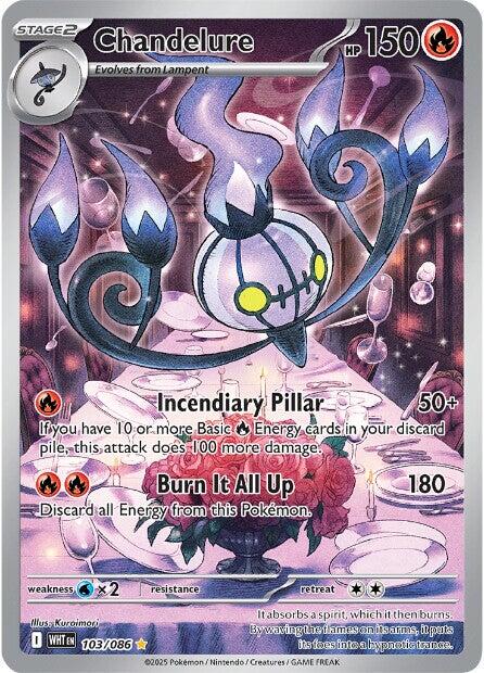 Chandelure (103/086) [Scarlet & Violet: White Flare] | I Want That Stuff Brandon
