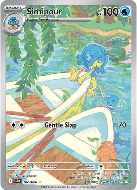 Simipour (102/086) [Scarlet & Violet: Black Bolt] | I Want That Stuff Brandon